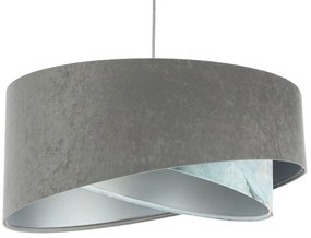 Lampa wisząca GRAY SEA szara/srebrna BPS KONCEPT