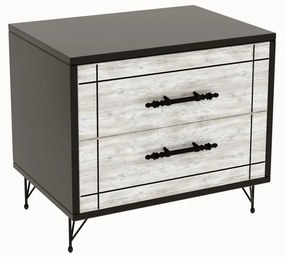 Stolik nocny Night Light Grey