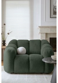 Ciemnozielony fotel Shell – Miuform