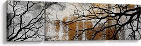 Obraz - Sylwetki drzew (170x50 cm)