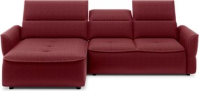 Narożnik MURILLO S Mini z elektryczną regulacją siedziska Lewostronny w tkaninie VOGUE 07 WERSAL