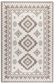 Dywan dwustronny zewnętrzny Gemini kremowo-brązowy 200 cm x 290 cm