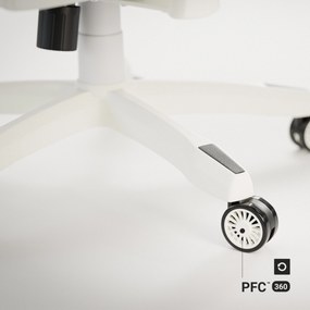 Fotel gamingowy Diablo X-Ray 2.0 Normal Size, biało-czarny