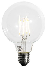 Zestaw 5 Żarówka LED E27 z możliwością ściemniania G95 5W 450lm 3000K