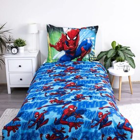 Bawełniana jednoosobowa pościel dziecięca 140x200 cm Spider-man – Jerry Fabrics