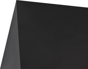 Designerski reflektor czarny kwadratowy - Box