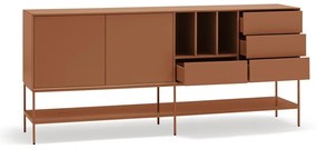Ceglasta komoda 220x98x45 cm Platt – Teulat