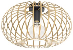 Designerska lampa sufitowa złota 39 cm - JohannaDesignerski Oswietlenie wewnetrzne