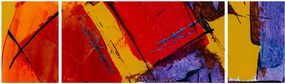 Obraz abstrakcji (170x50 cm)