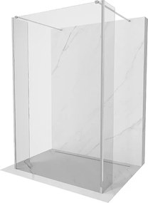Mexen Kioto ścianka prysznicowa wolnostojąca 170 x 30 x 30 cm, transparent, chrom - 800-170-030-222-01-00-030