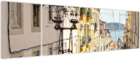 Obraz - Lizbona (170x50 cm)