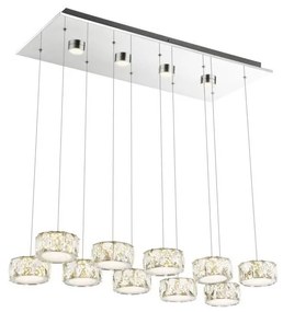 Globo 49350-92H - LED Żyrandol na lince AMUR LED/92W/230V 4000K