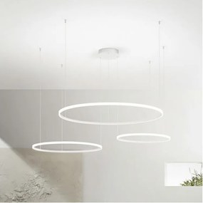 Ondaluce - LED ściemnialny żyrandol na przewodzie SOEL LED/28W/230V+LED/38W+LED/47W