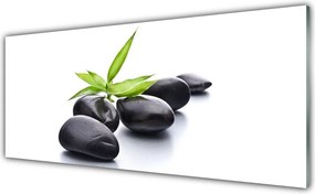 Szkło do Kuchni na Ścianę Artystyczny Układ Kamieni