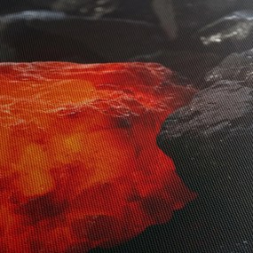 Obraz - świecący minerał (70x50 cm)
