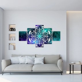 Obraz abstrakcji (125x70 cm)