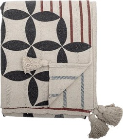 Koc z mieszanki bawełny 130x155 cm Forma – Bloomingville