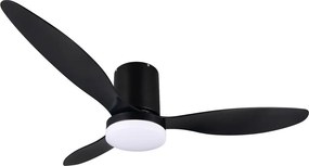 Lampa sufitowa LED w kolorze matowej czerni ø 132 cm Göteborg – Reality