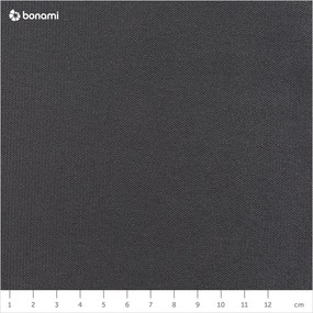 Ciemnoszary aksamitny rozkładany narożnik (lewostronny) Lofty Lilly – Miuform