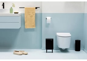 Stalowy kosz na śmieci w kolorze matowej czerni 4 l Bo Hi – Brabantia