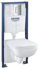 GROHE 39817000 - Zestaw do WC SOLIDO 1,13 m ceramika/biała