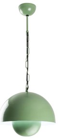 Żyrandol na lince KURE 1xE27/40W/230V zielony