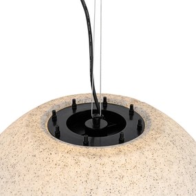 Inteligentna lampa zewnętrzna szara 56 cm IP44 z Wifi A60 - Nura