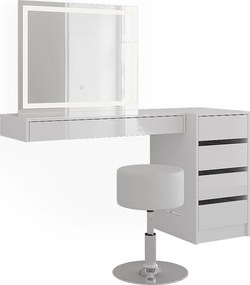 Stół do toalety biały 100x40.1x12 sherry