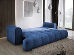 Sofa COCO z funkcja spania i pojemnikiem NIEBIESKI CLOUD 74
