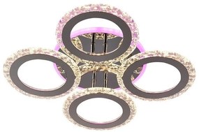 LED Ściemnialny żyrandol natynkowy LED/55W/230V 3000-6500K + pilot