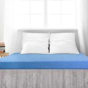 4Home prześcieradło frotte Perfect niebieski, 90 x 200 cm