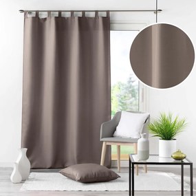 Brązowa zasłona 140x260 cm Essentiel – douceur d'intérieur