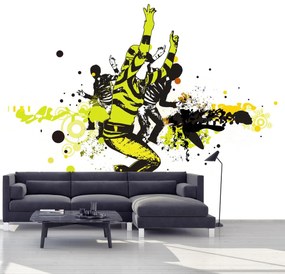 Fototapeta - Taniec uliczny (196x136 cm)