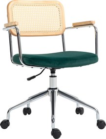 Vinsetto Krzesło Biurowe z Funkcją Masażu i Ogrzewania Ergonomiczne 66x67x110-118cm Kremowe | Aosom PL