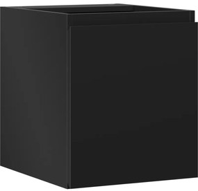 Mexen Orio szafka łazienkowa podumywalkowa 40 cm, 1 drzwi, czarna mat - 91A11-04047-1-BF71