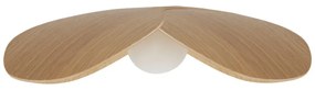 Naturalny abażur z litego drewna dębowego ø 28 cm Forget Me Not – UMAGE
