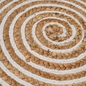 Naturalny okrągły dywan z juty ø 100 cm Natur – Casa Selección