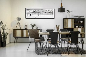 Loftowa komoda trzydrzwiowa Adesso D01