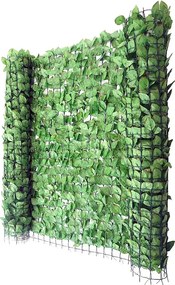 Parawan balkonowy T811 buk III,  500x100cm światło