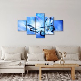 Obraz - Motyl, symbol nadziei (125x70 cm)