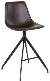 Ciemnobrązowe hokery zestaw 2 szt. 84 cm Monaco – House Nordic