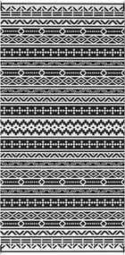 Outsunny Dywan Zewnętrzny Odporny na Warunki Pogodowe, w Stylu Boho, Na Balkon I Do Salonu