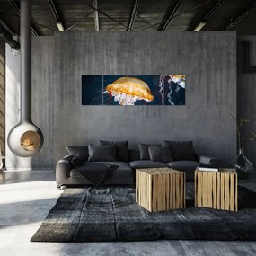 Obraz meduzy (170x50 cm)