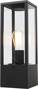 Inteligentna lampa podłogowa zewnętrzna czarna 40 cm IP44 z WiFi ST64 - Charlois