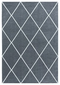 Dywan nowoczesny Rio romby szary 160 cm x 230 cm