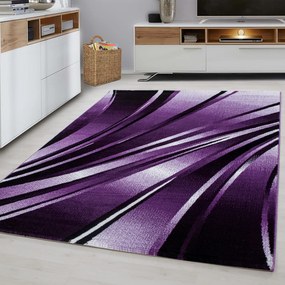 Dywan nowoczesny Parma Linie fioletowy 240 cm x 340 cm