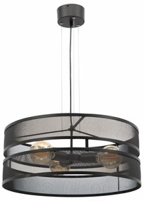 Lampa wisząca ORABELA I czarna ELTAP