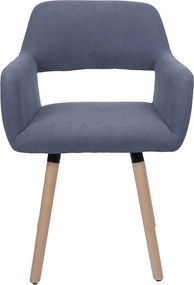 Krzesło do jadalni MCW-A50 II (zestaw 6 sztuk),  ciemnoszary