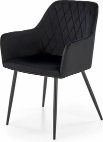 Krzesło tapicerowane K528 cappuccino obracane