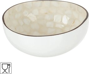 Plastowa miska KOKO 13 cm, biała
